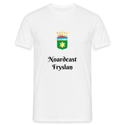 Noardeast Fryslan - T-Shirt Heren - white