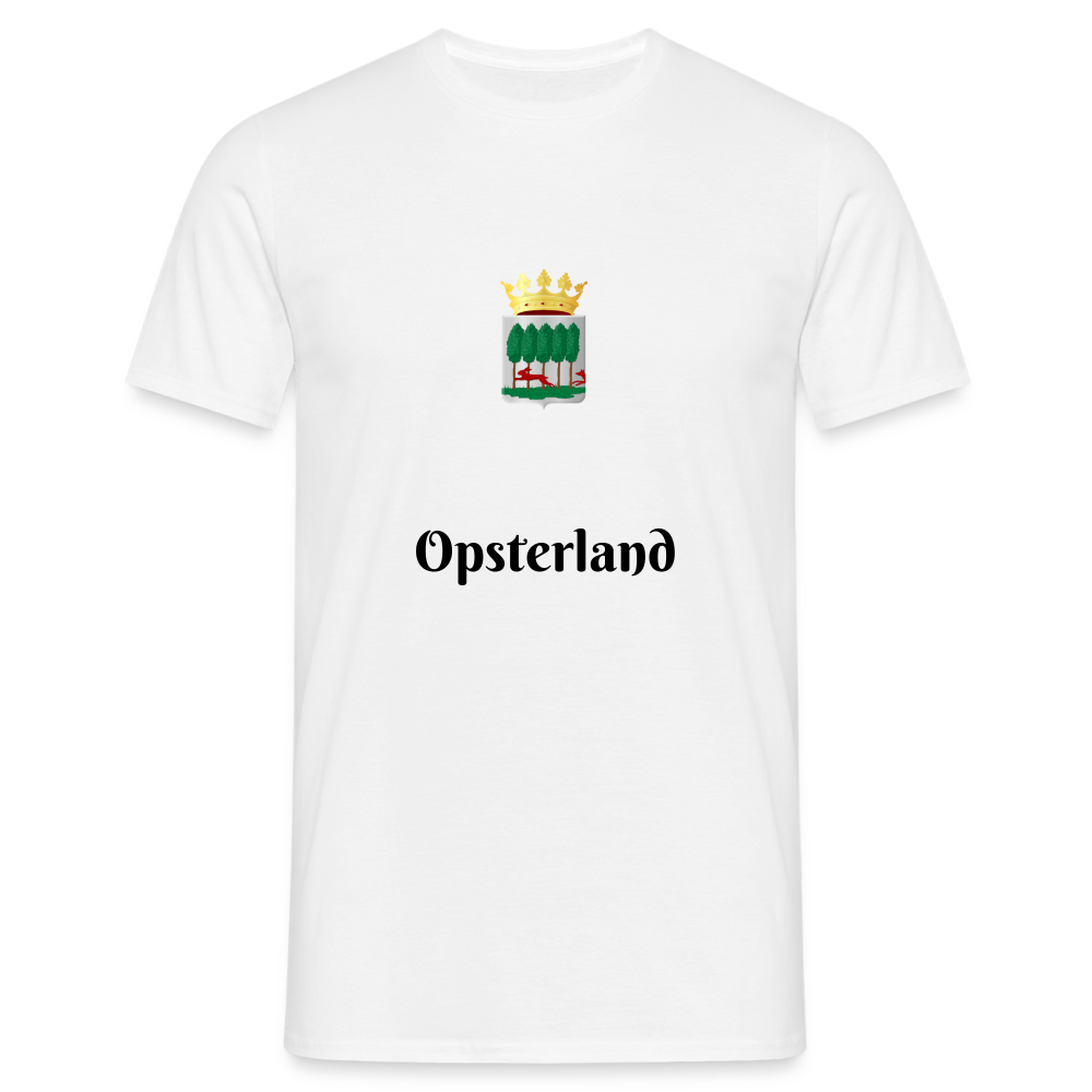 Opsterland - T-Shirt Heren - white