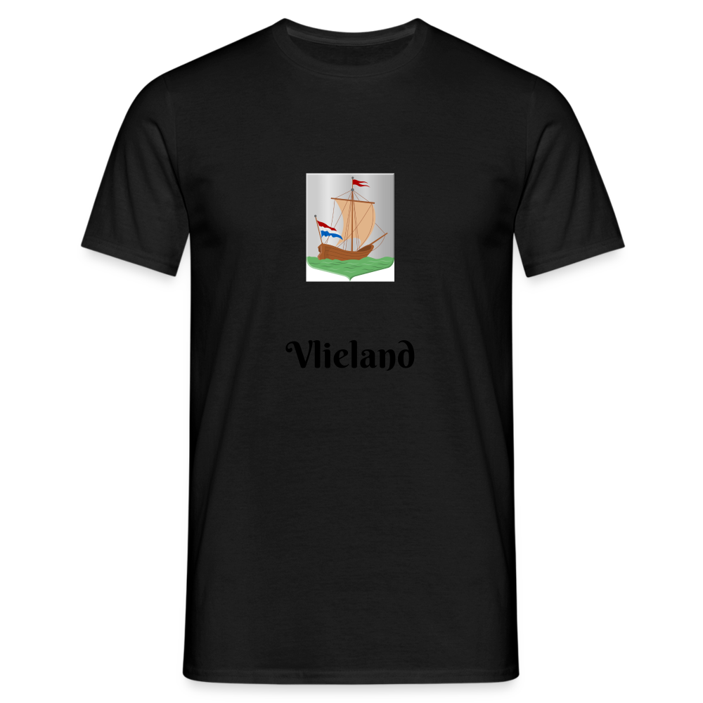 Vlieland - T-Shirt Heren - black
