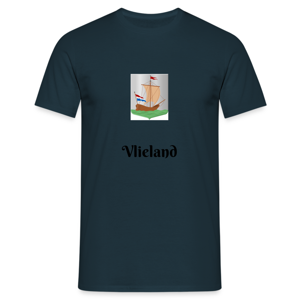 Vlieland - T-Shirt Heren - navy