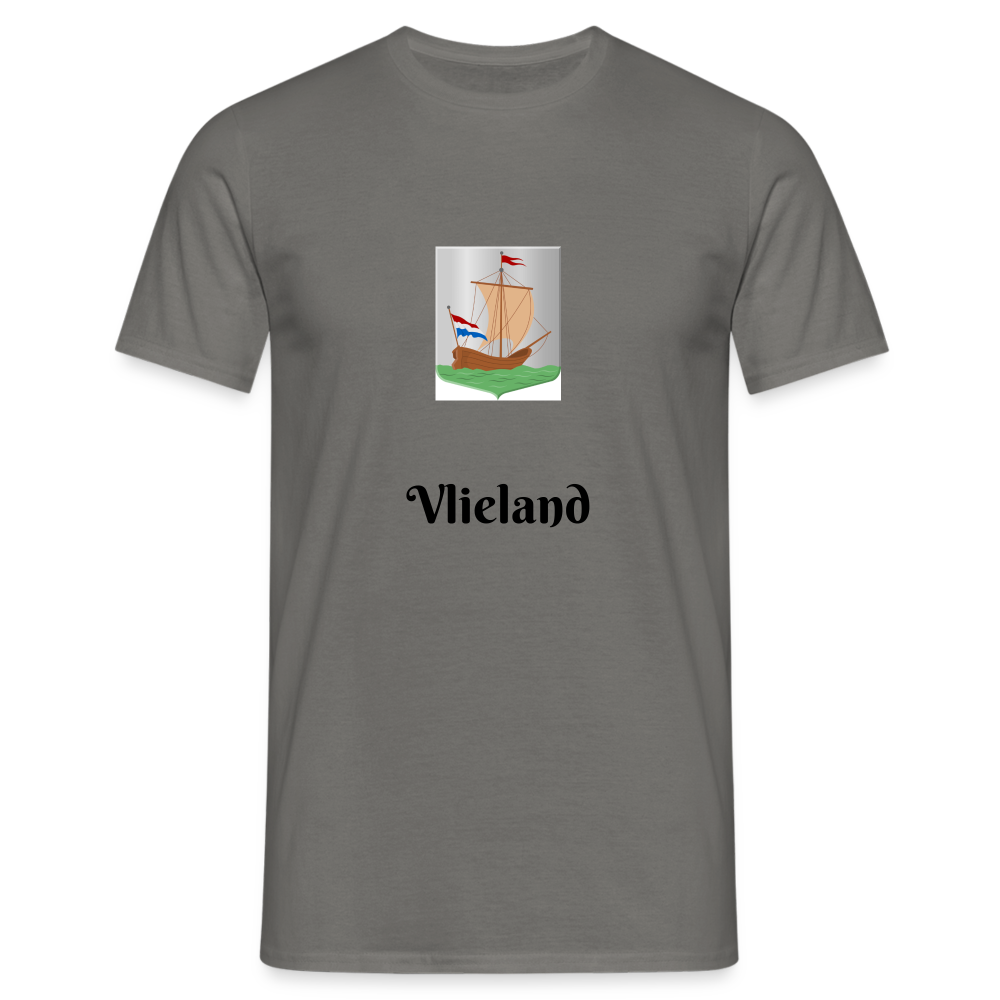 Vlieland - T-Shirt Heren - graphite grey