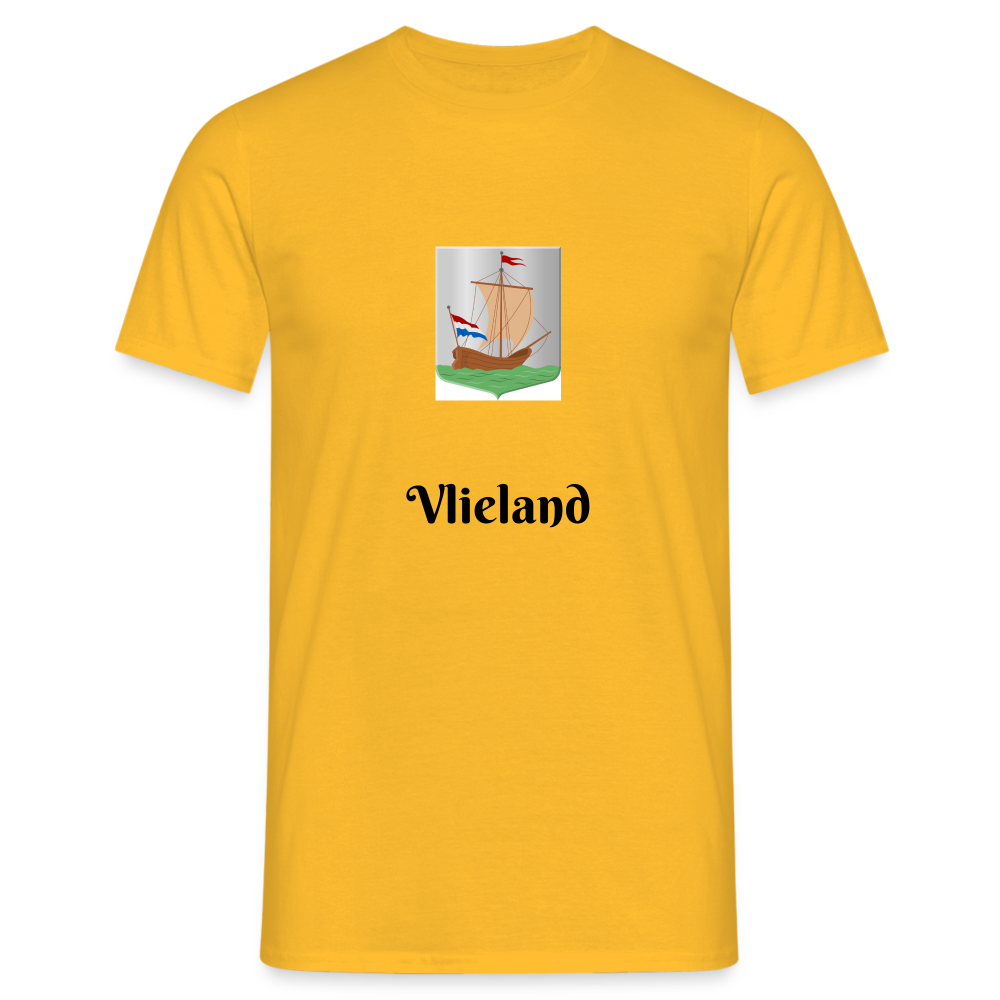 Vlieland - T-Shirt Heren - yellow