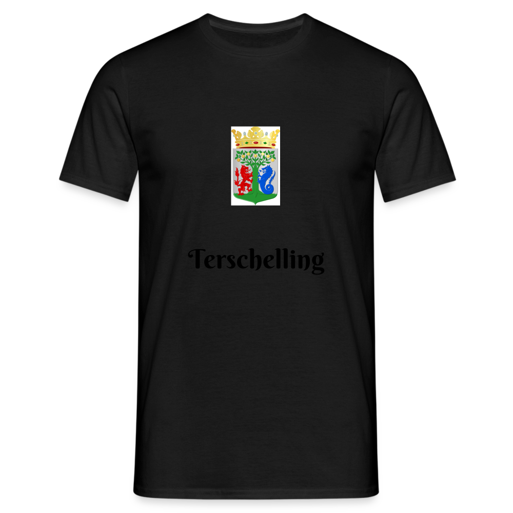 Terschelling - T-Shirt Heren - black