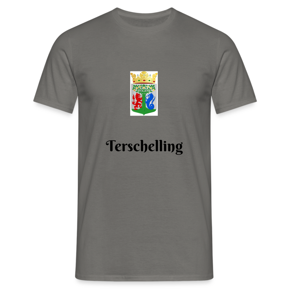 Terschelling - T-Shirt Heren - graphite grey