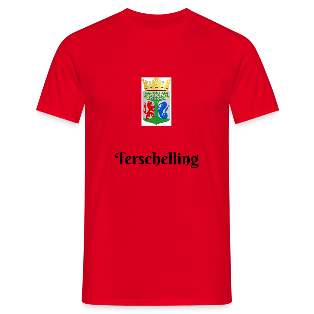 Terschelling - T-Shirt Heren - red