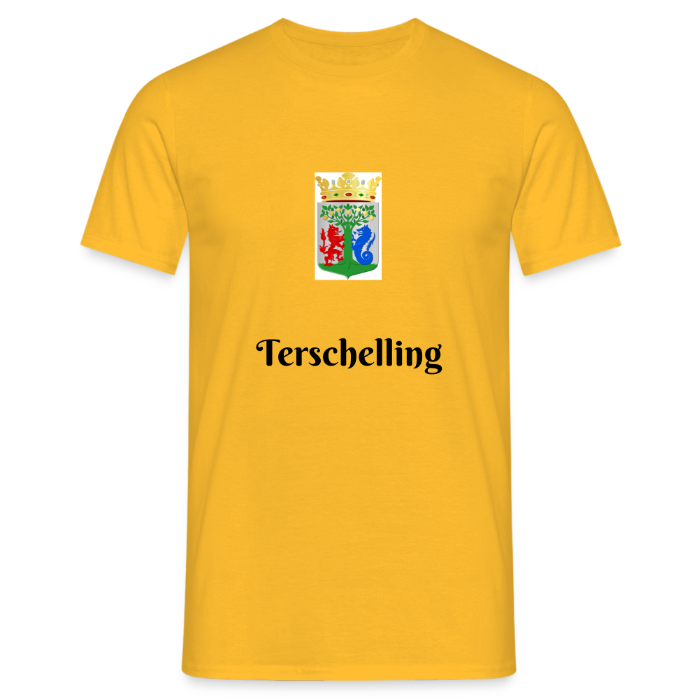 Terschelling - T-Shirt Heren - yellow