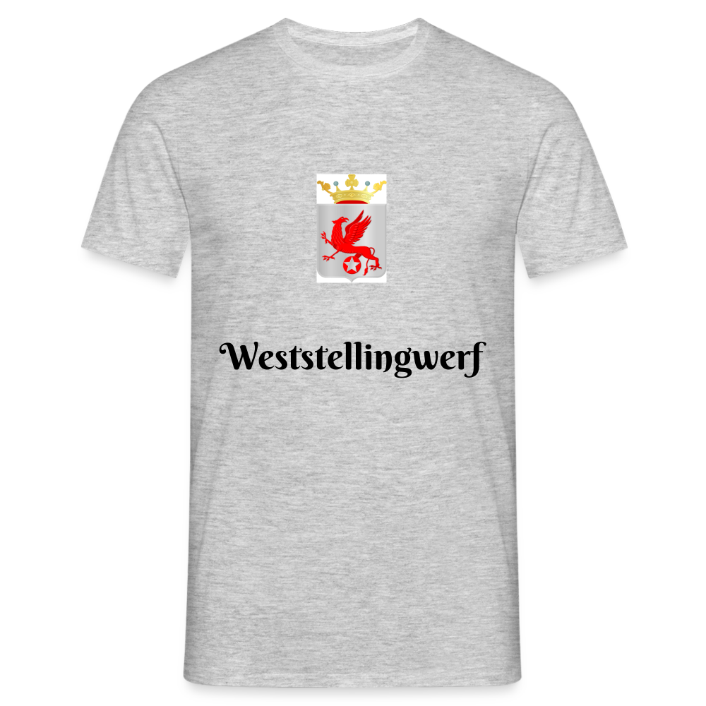 Weststellingwerf - T-Shirt Heren - heather grey