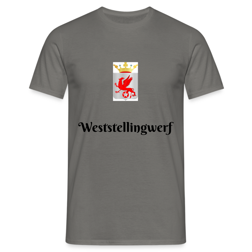 Weststellingwerf - T-Shirt Heren - graphite grey