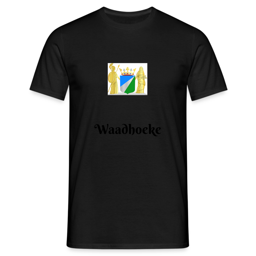 Waadhoeke - T-Shirt Heren - black