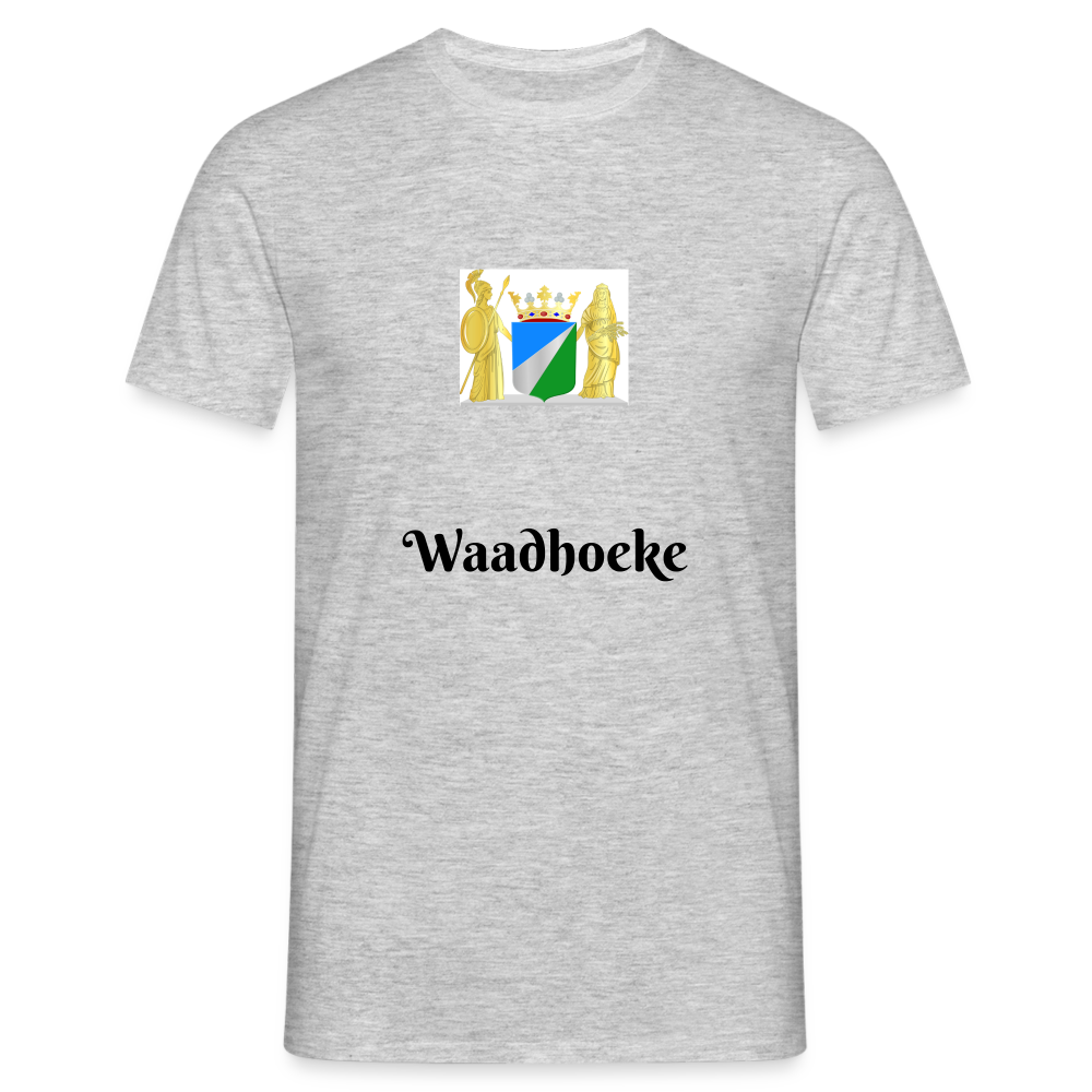 Waadhoeke - T-Shirt Heren - heather grey