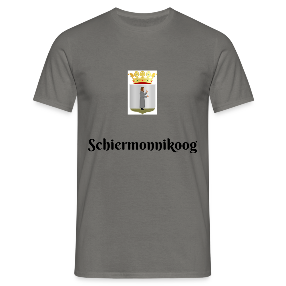 Schiermonnikoog - T-Shirt Heren - graphite grey
