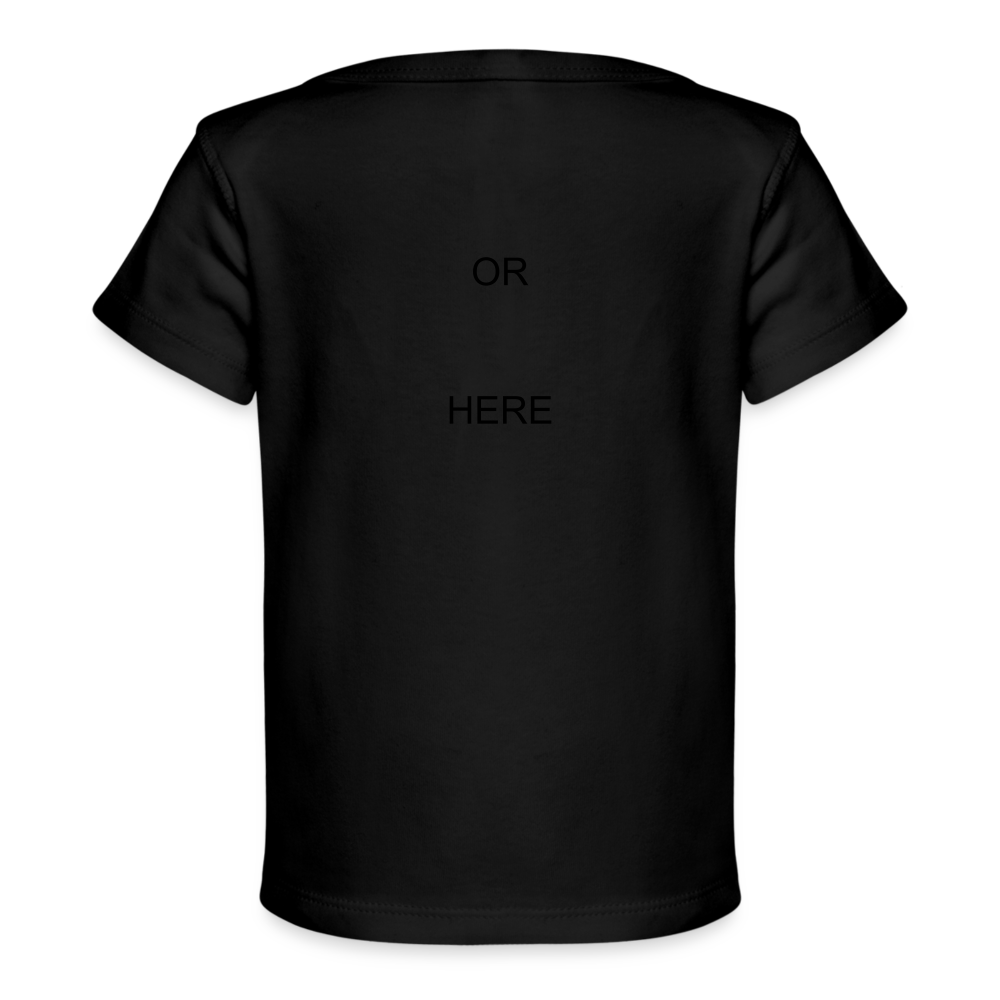 Organic Baby T-Shirt - black