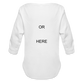 Organic Longsleeve Baby Bodysuit - white