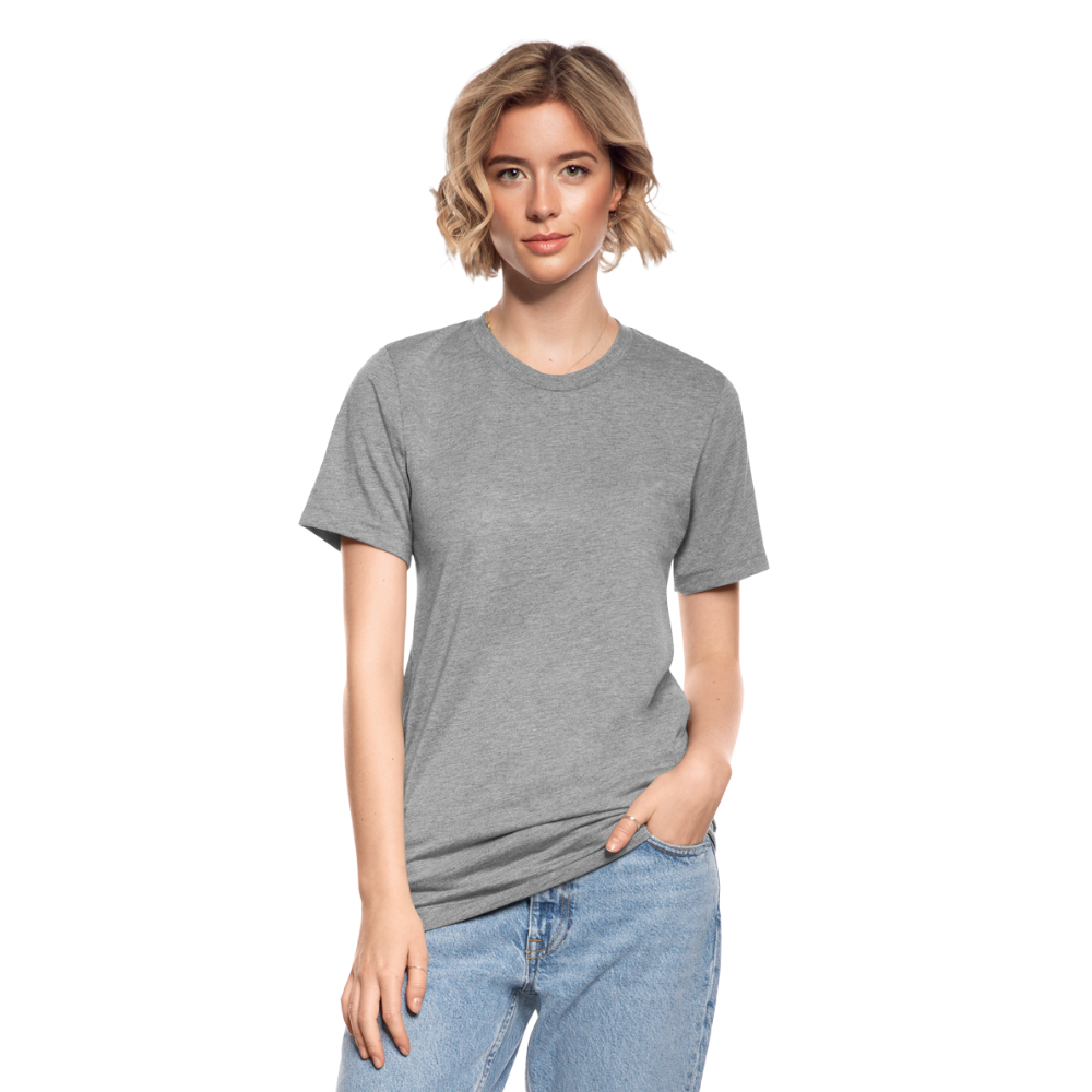Unisex Tri-Blend T-Shirt by Bella & Canvas - heather grey
