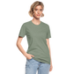 Unisex Polycotton T-Shirt - heather military green