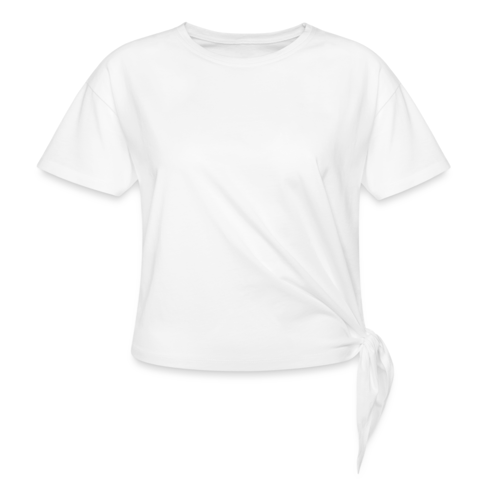 Women’s Knotted T-Shirt - white