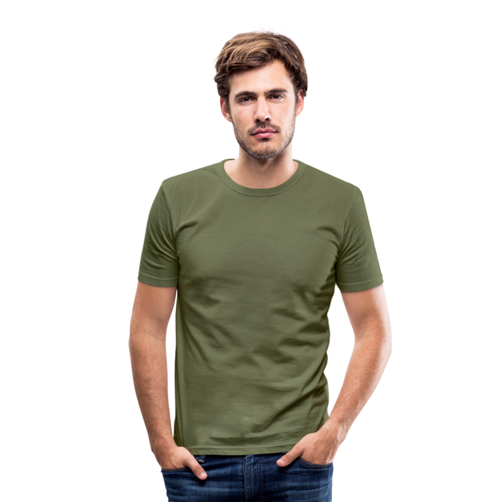 Men's Slim Fit T-Shirt - khaki green