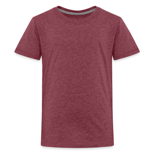 Teenager Premium T-Shirt - heather burgundy