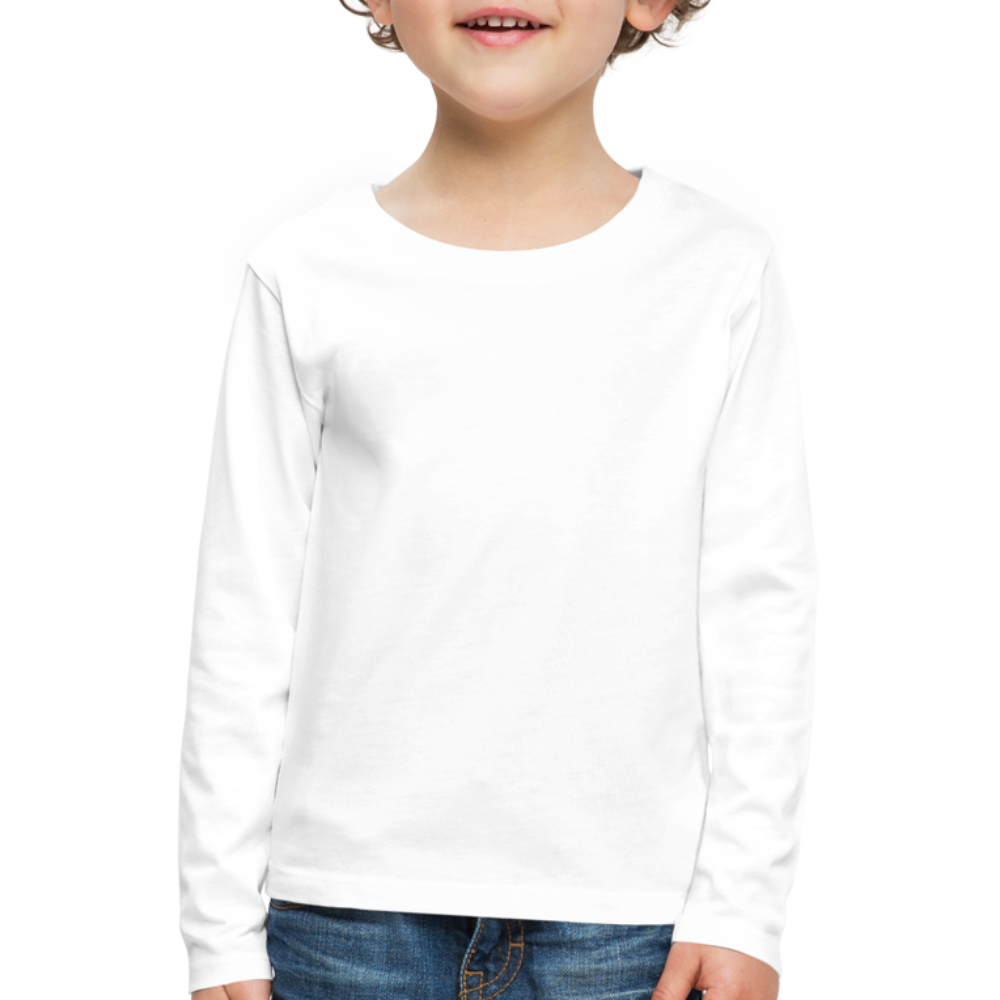Kids' Premium Longsleeve Shirt - white