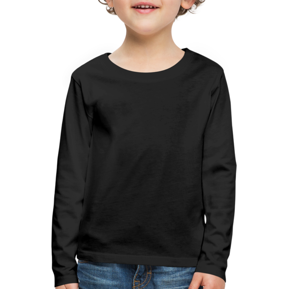 Kids' Premium Longsleeve Shirt - black