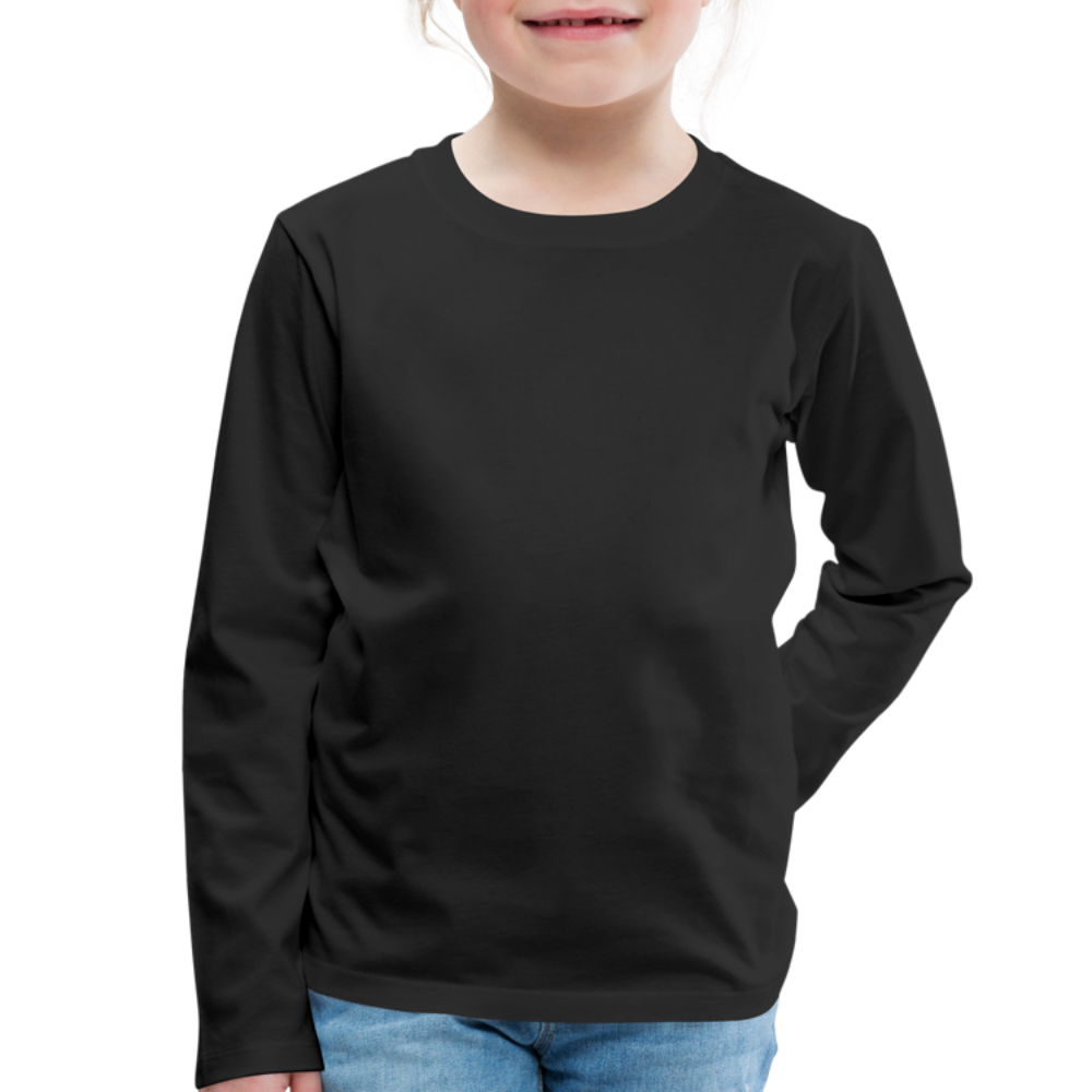 Kids' Premium Longsleeve Shirt - black