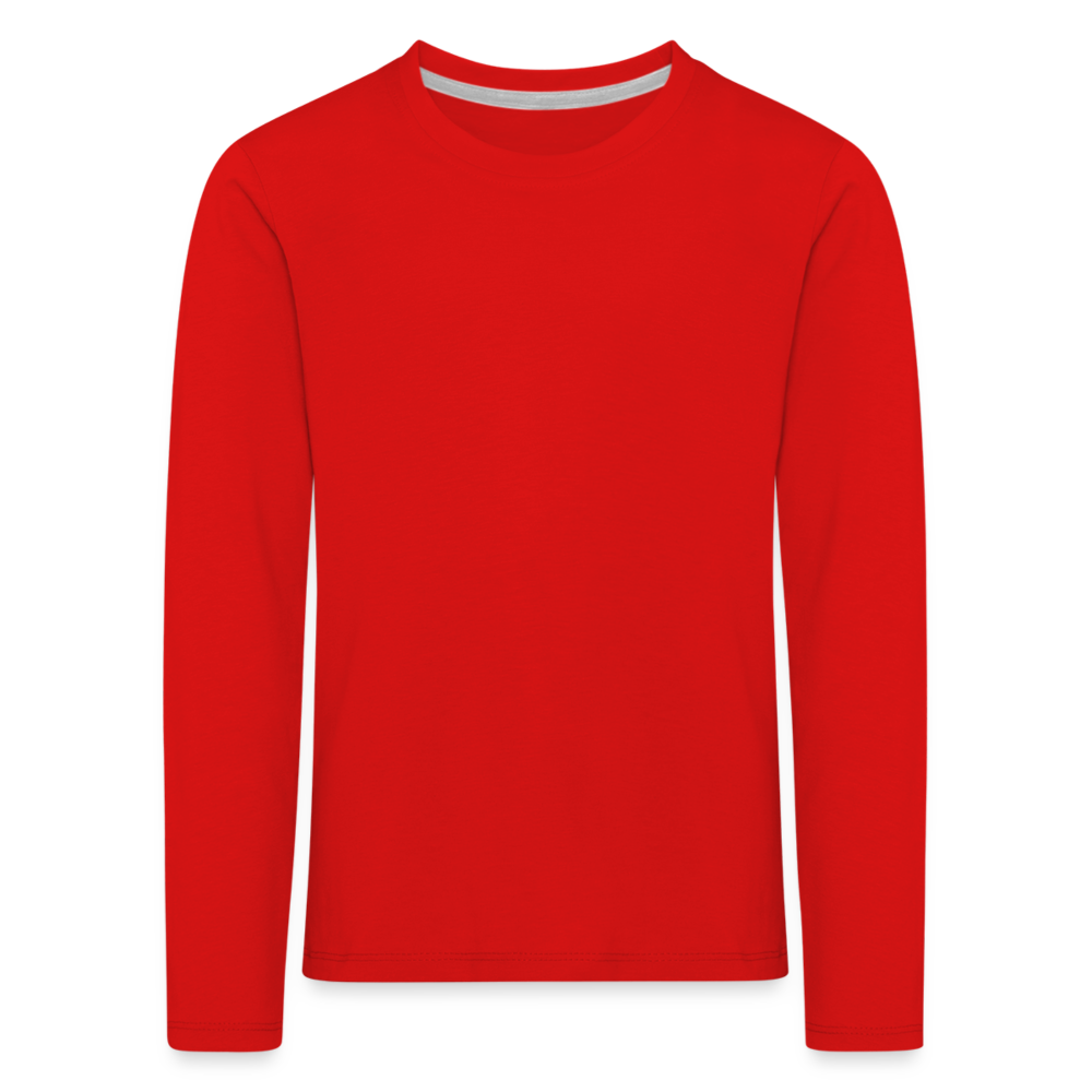 Kids' Premium Longsleeve Shirt - red