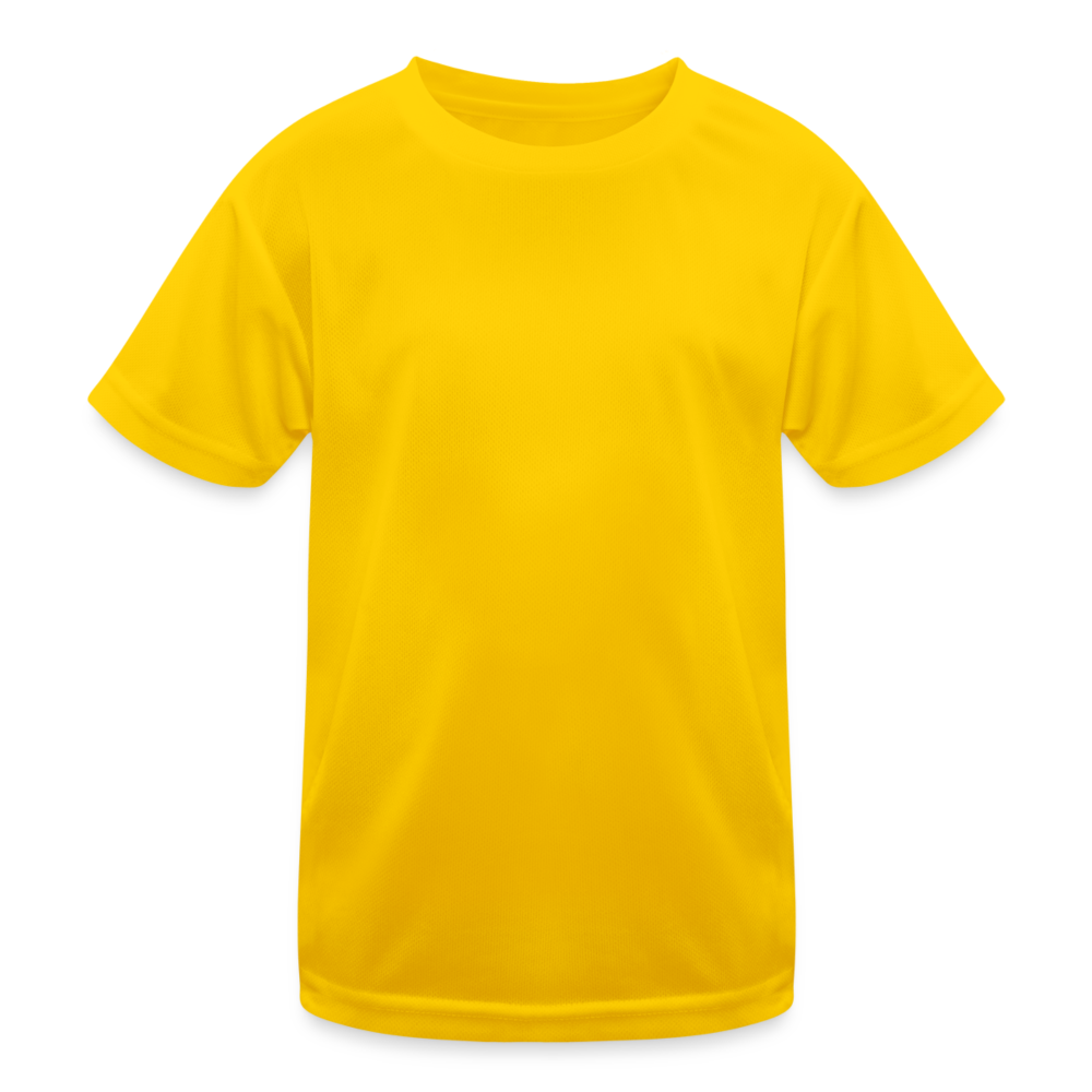 Kids Functional T-Shirt - egg yellow
