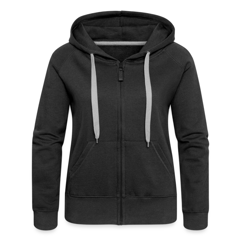 Women's Premium Hooded Jacket - black