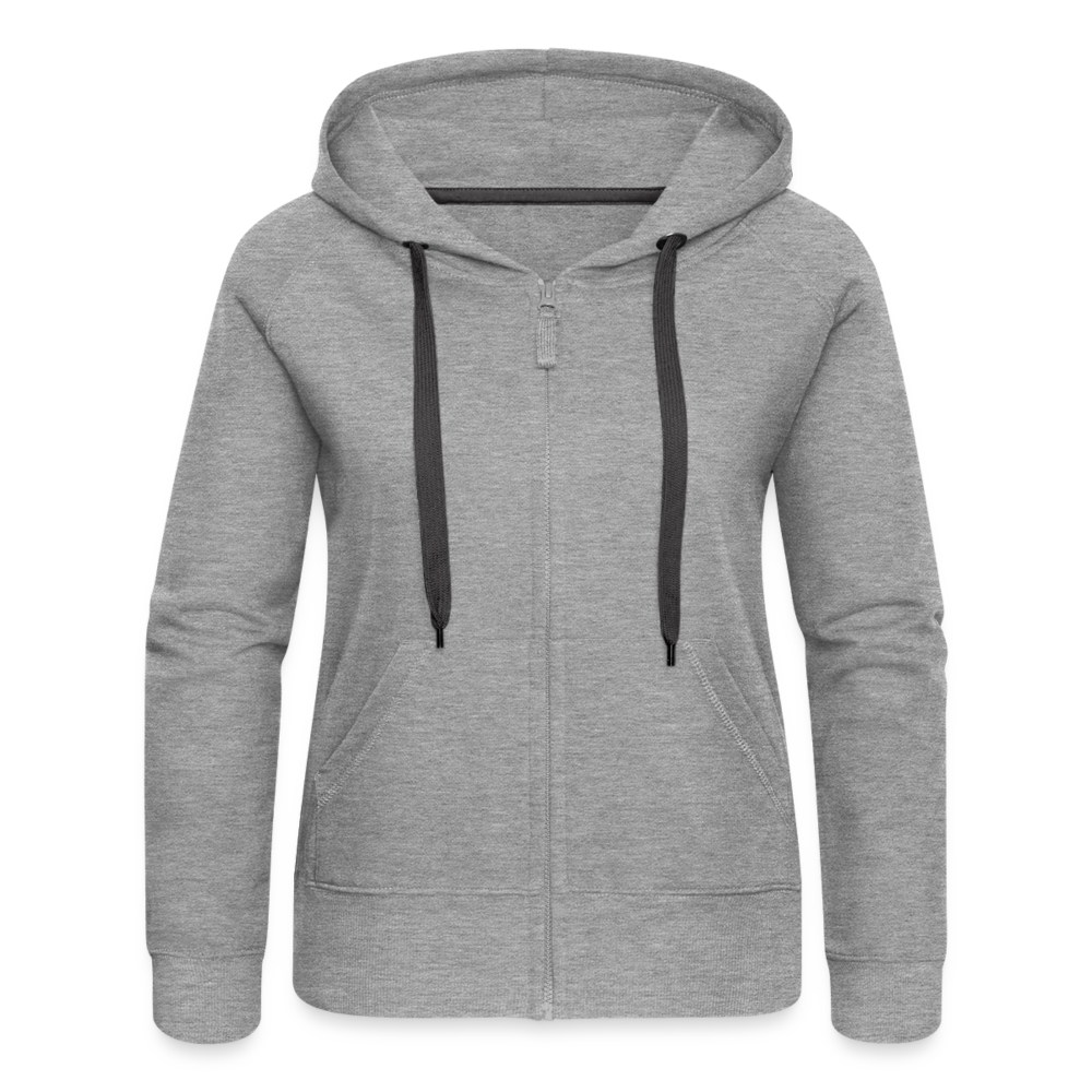 Women's Premium Hooded Jacket - heather grey