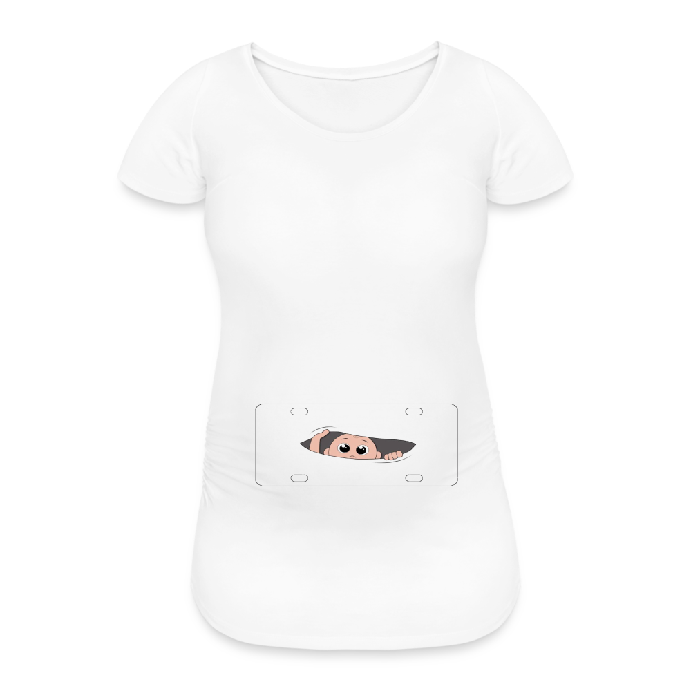 Women's Pregnancy T-Shirt - white